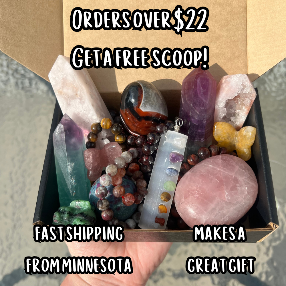 My Dog Luna Chooses Your Crystal Mystery Box Help a Shelter Pet Best Mystery Box Mystery Crystal Tower Crystal Sphere Dog Picks Mystery Box