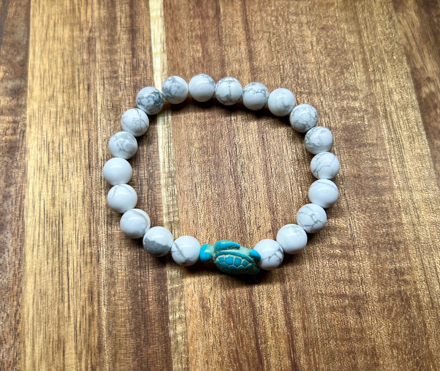 Cute Turtle Natural Stone Bracelet