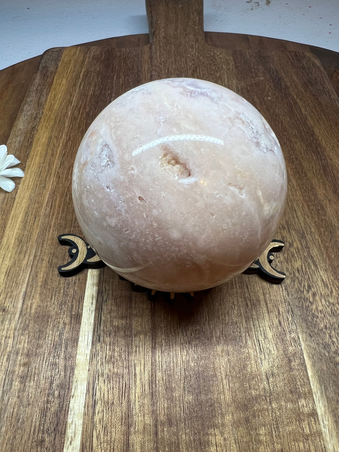 Large Stunning Pink Amethyst Sphere