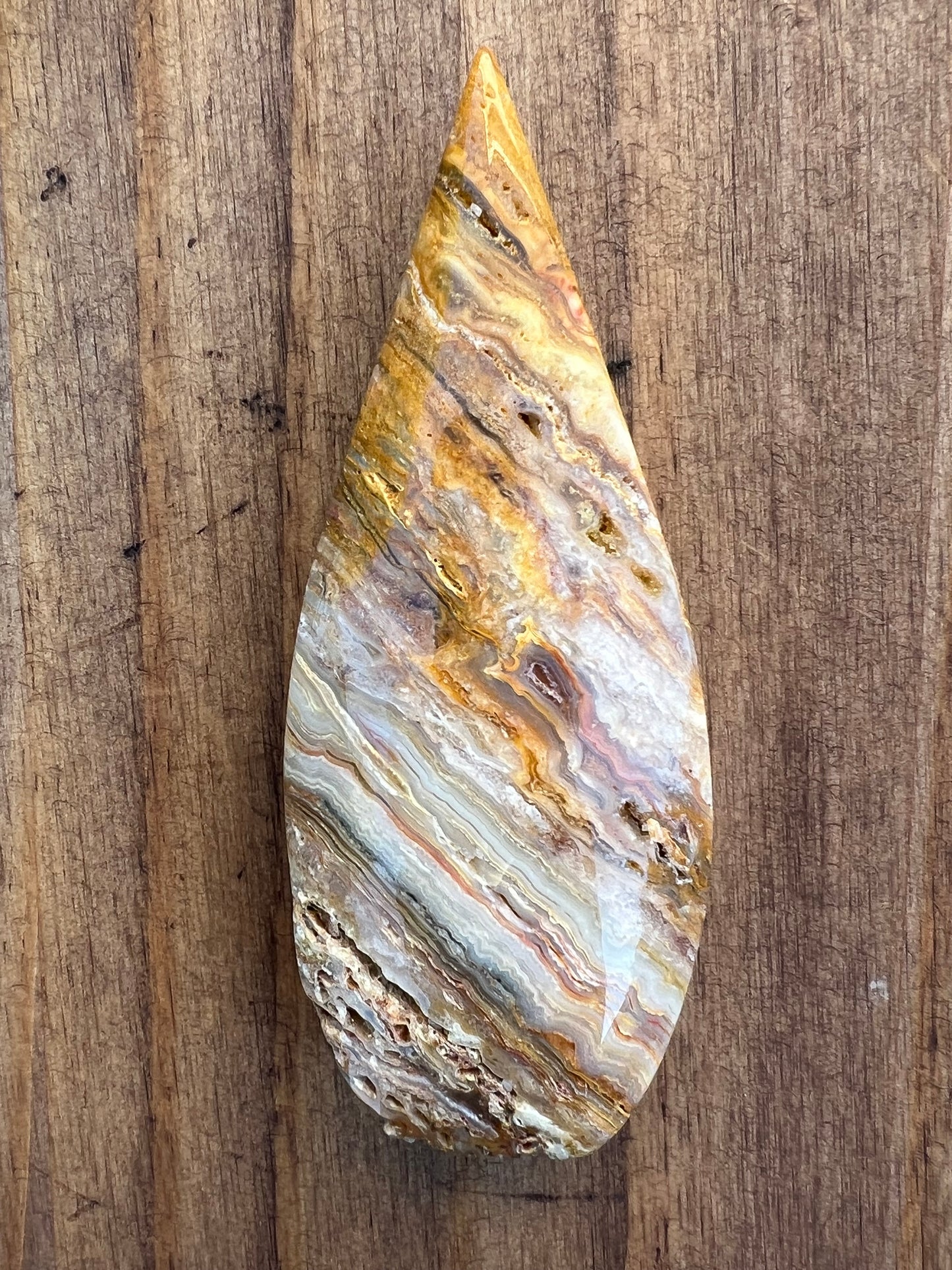 Beautiful Crazy Lace Agate Flame