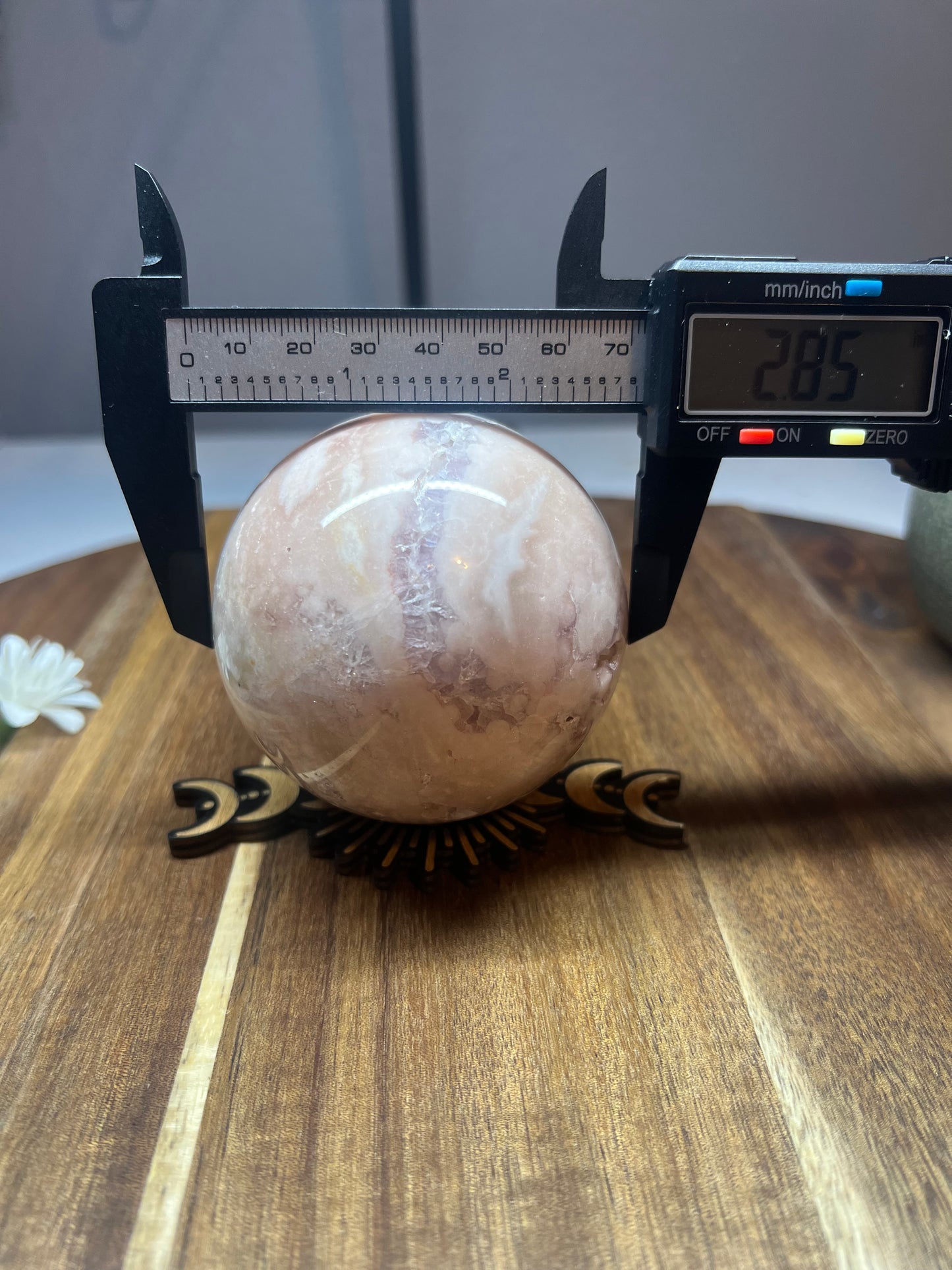 Large Stunning Pink Amethyst Sphere