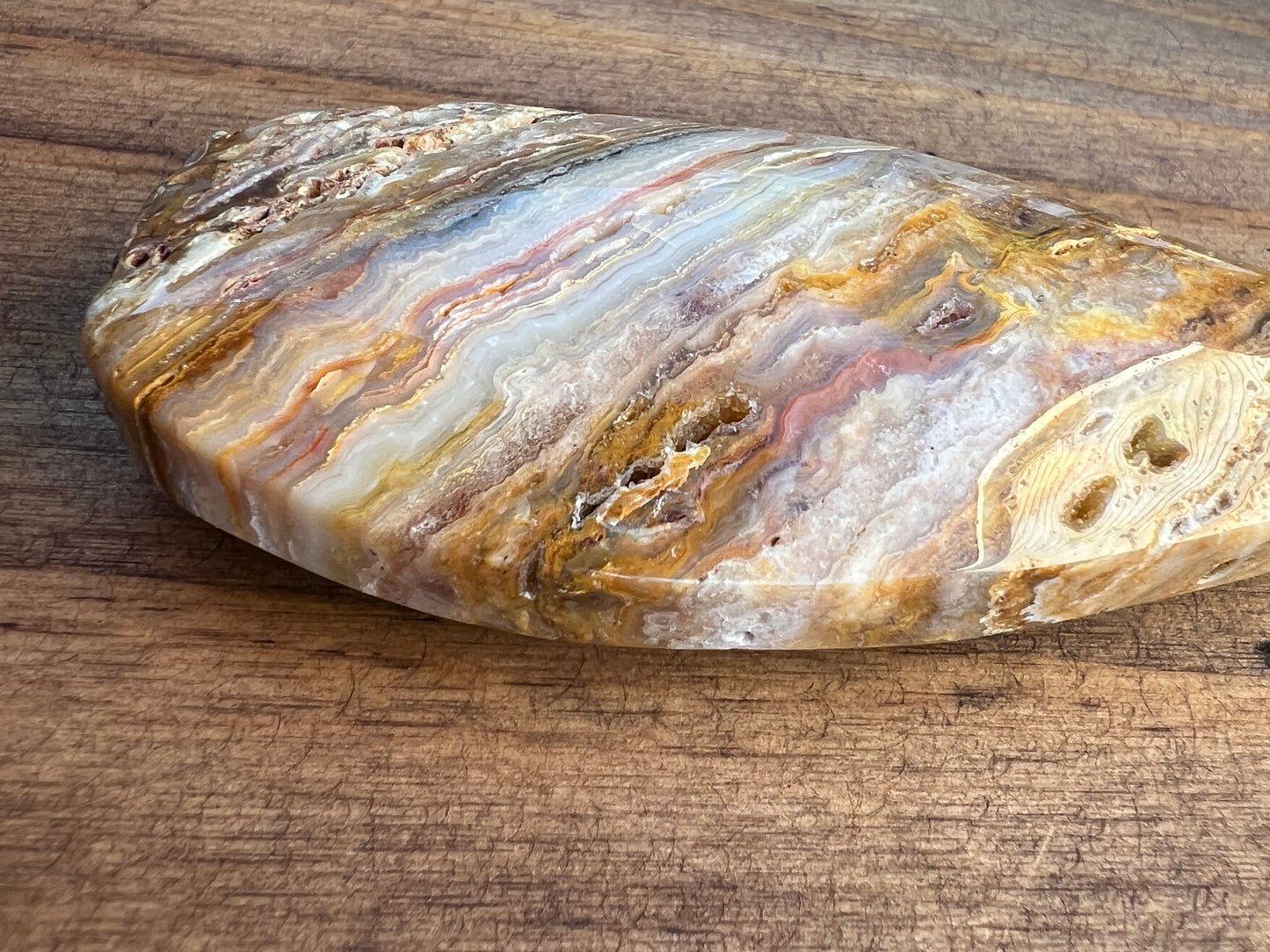 Beautiful Crazy Lace Agate Flame