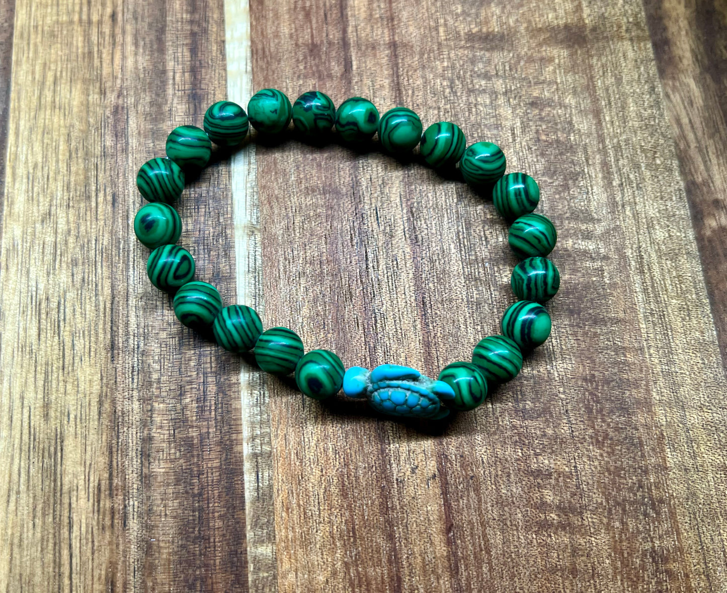 Cute Turtle Natural Stone Bracelet