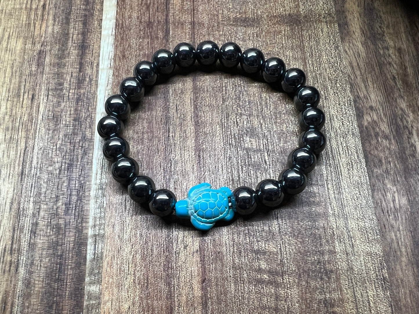 Cute Turtle Natural Stone Bracelet