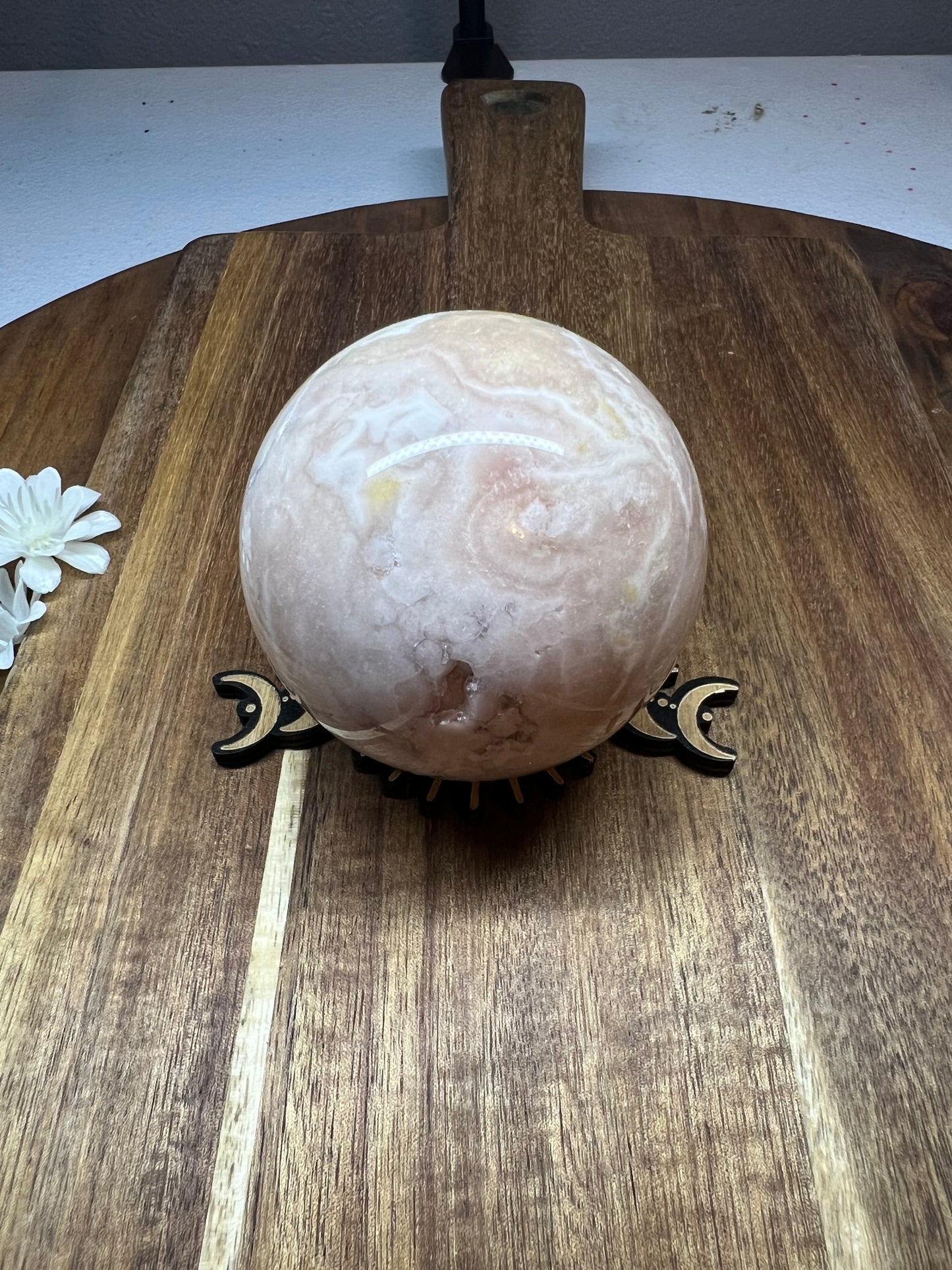 Large Stunning Pink Amethyst Sphere