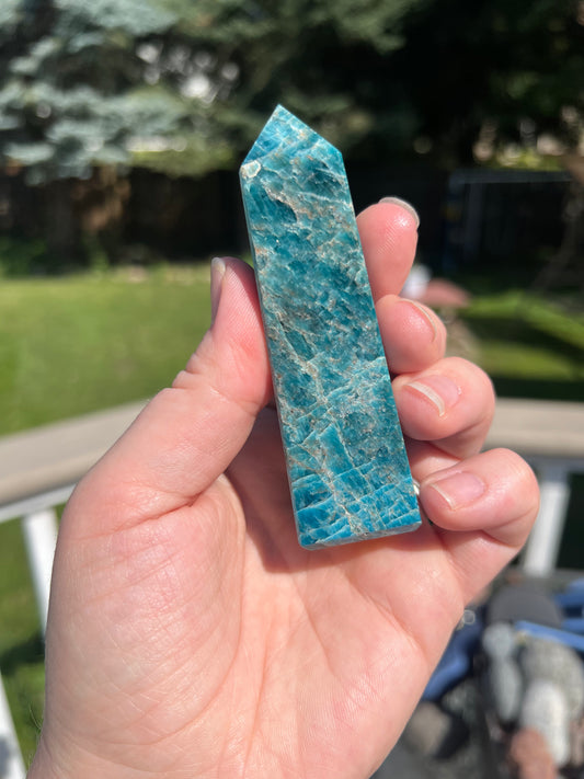 Blue Apatite Tower